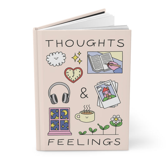 Thoughts & Feelings Journal - The Psychology of your 20s x Rosie Pink